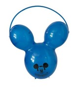 DISNEYLAND 60th Anniversary Blue Popcorn Bucket Mickey Ears Balloon Disney Parks - £12.58 GBP