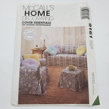 McCall&#39;s Home Decor Sewing Pattern Uncut 9161 Cover Essentials Pillow A ... - $6.89