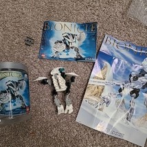 Lego Bionicle Kohrak 8565 + Canister + Instructions + Poster Complete 2002 - $35.00