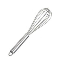 36cm Stainless Steel Hand Whisk Egg Beater Mixture Mixer for Home Baking - £6.09 GBP