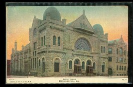 Vintage Travel Souvenir Religious Postcard Baptist Temple Philadelphia PA - $9.89