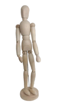 IKEA Gestalta Model # 21576 - Wood Human Figurine Jointed Movable 13 In ... - $14.84