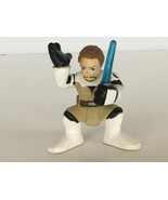 Hasbro LFL Star Wars Figure Toy Obi Won C-060A 2.5&quot; Left Handed Light Sa... - £3.15 GBP