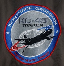 Nice NORTHRUP GRUMMAN KC-45 tanker acft 2x jacket by Port Authority w/big patch! - £69.85 GBP