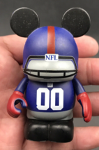 New York Giants NFL Series Disney Vinylmation 3&quot; Figurine Mickey Mouse Ears - £7.31 GBP