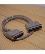 Vintage 3 foot SCSI Cable - Centronics 50 (Male to Male) C-27DS - $19.03 CAD
