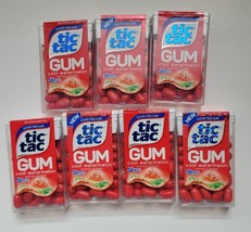 7 Tic Tac Watermelon Chewing Gum 56 Pieces Each BB Jan-Apr 2020 Discontinued - £19.93 GBP