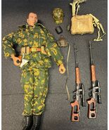 Ultimate Soldier Modern Russian Sniper Spetsnaz 1/6 Figure w/ 2 Rifles &amp;... - €31,73 EUR
