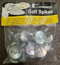 Kennametal Vintage Kengrip Carbide Metal Golf Spikes RARE NOS - €11,15 EUR