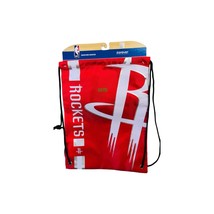 Houston Rockets NBA FOCO Gym Sack Drawstring Backpack Bag Red / White - £15.68 GBP