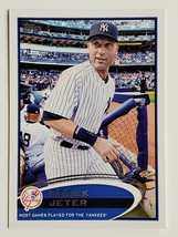 2012 Derek Jeter Topps Series Two New York Yankees Mlb Baseball Sports Card 641 - £3.92 GBP