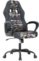 Office Chair: Ergonomic Pu Leather Executive Computer Chair With Lumbar Support - $97.94