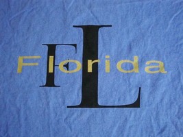 Vintage Florida Sunshine State Beach Spring Break 90&#39;s T Shirt XL - £15.96 GBP