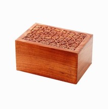 Large/Adult 200 Cubic Inch Rosewood Soulful Tree Funeral Cremation Urn for Ashes - £102.00 GBP