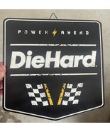 Die Hard Battery Sign Garage Vintage Style Wall Decor Aged Old Look Powe... - $29.52