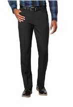 Greg Norman Mens Ultimate Travel Comfort Pants, BLACK, 30 X 29 - £18.23 GBP