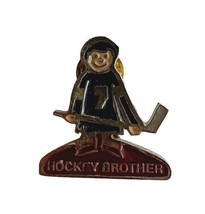 Hockey Brother Vintage Hockey Pin Enamel Filled Sports Collectible PINS1 - £15.92 GBP