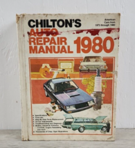 Chilton&#39;s Auto Repair Manual 1980 - American Cars 1973 -1980 #6850 - $14.50