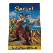 Sinbad Pin 2003 Exclusive Advertising Promotional Pinback Button Vintage - £6.19 GBP