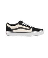 Vans Men&#39;s Sneaker Retro Marshmellow Black Canvas Tennis Shoes Size 13 NEW - £43.59 GBP