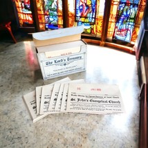 One Box Full Year Vintage Church Offering Tithe Envelopes Lords Treasury... - $269.90 MXN