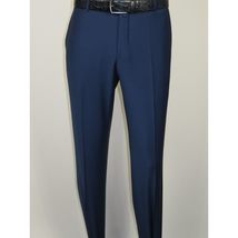 Men Suit BERLUSCONI Turkey Italian Wool 180's Single Breasted K442-12 Navy image 10