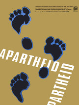 11x14&quot;Political World Solidarity Socialist Poster CANVAS.No to apartheid.6260 - £26.11 GBP