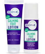 Epsom-It Calming Foot Lotion Set - Topical Magnesium Cream &amp; Rollerball ... - $101.96 CAD