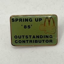 McDonald’s Chicago Illinois Outstanding Contributor Crew Enamel Lapel Hat Pin - £6.20 GBP