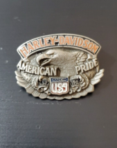 HARLEY DAVIDSON 1992 Rare AMERICAN PRIDE Pin Made In USA! - £6.42 GBP