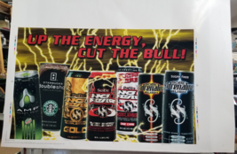 Sobe Energy Drink Preproduction Advertising Art Work Amp Starbucks No Fear - £14.91 GBP