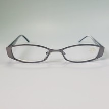 Design Optics reading glasses +2.75 silver gray full rim rectangular - $26.13