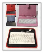  Tablet Case Sleeve / Pouch / Cover + USB / Android Key Board - Multiple... - $6.04 CAD+