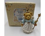 Cherished Teddies Kittie &quot;You Make Wishes Come True&quot; Fairy God Mother Fi... - £14.00 GBP