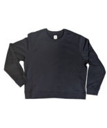 Men&#39;s Black Crewneck Fleece Pullover Amazon Aware Sweatshirt Sz 3XL - £17.89 GBP