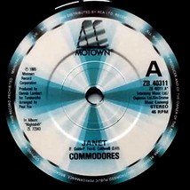 Commodores - Janet / I'm In Love [7" 45 rpm Single] UK Import Picture Sleeve image 2
