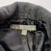 Kenneth Cole Reaction RN#54163 Women's Gray Wool Blend Coat Jacket Size 2 image 3