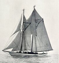 The Zodiac Yacht Sailboat King&#39;s Cup 1928 Race To Spain Nautical Print DWS2 - $369.97 MXN