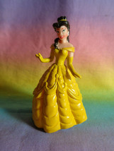 Disney Beauty &amp; The Beast Belle Golden Yellow Dress PVC Figure or Cake T... - $3.94