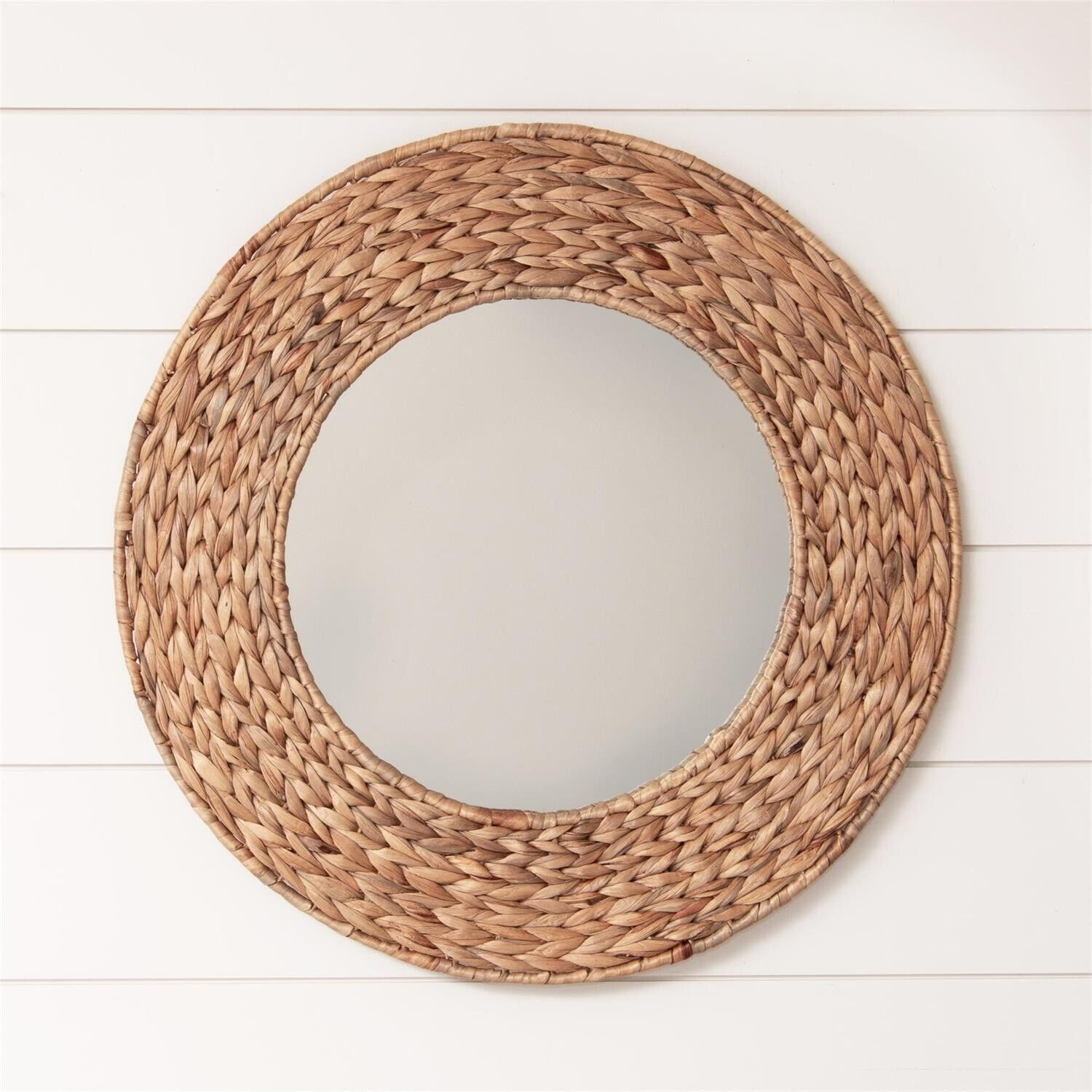 Round Hyacinth Wall Mirror -28 inch