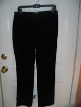 L-RL Ralph Lauren Active Black Stretch Thick Knit W/Pockets Size 4 Women... - £14.93 GBP