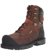 KEEN Utility Men's Camden 8” WP Heavy Duty Work Boots Brown Size 9.5 Wide - $123.75