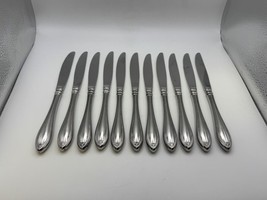 Set of 11 Oneida Stainless Steel SHERATON Dinner Knives - $59.95 CAD