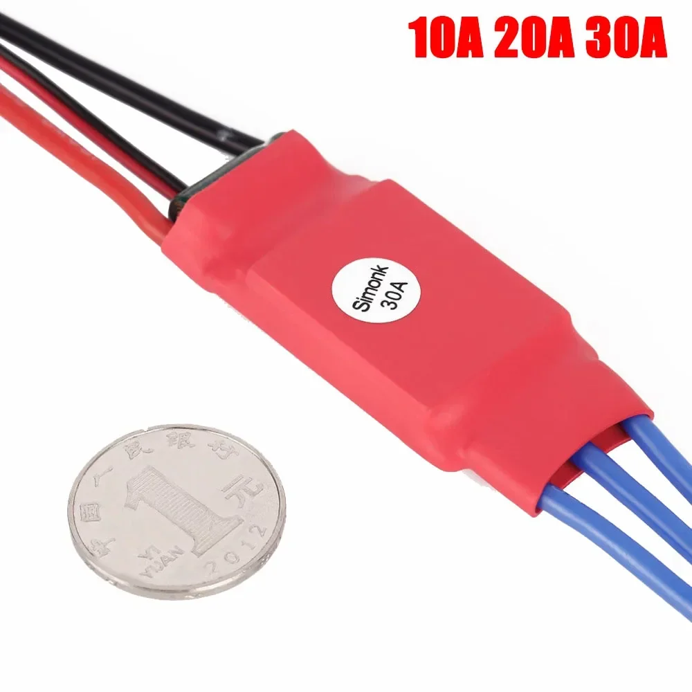 1PCS Simonk 10A 20A 30A Brushless ESC Electronic Speed Controller for  - £9.51 GBP+