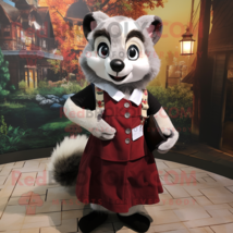 Badger mascot costume character dressed with a Mini Dress and Wallets - £914.04 GBP