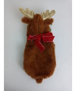 Merry &amp; Bright Christmas Reindeer Costume For Bearded Dragon - $4.84