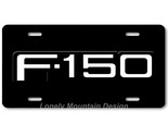 Ford F-150 Inspired Art on Black FLAT Aluminum Novelty Truck License Tag... - £14.08 GBP