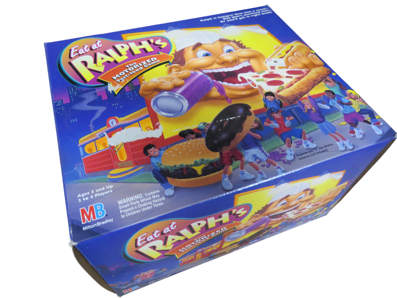 Vintage Eat at Ralph's Motorized Fast Food Game 1992 Milton Bradley Item image 9