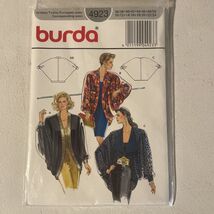 Burda Sewing Pattern Women's Modern Draping Jacket (4923), Sizes 10-24 - $7.99