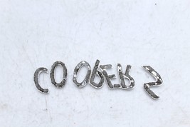 MINI COOPER S REAR TRUNK LID EMBLEM BADGE E5820 image 11